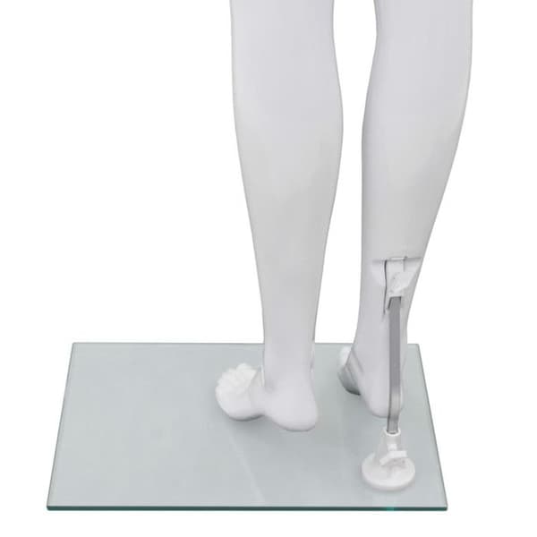 Dammannequin - VIDAXL - Helt kropp - Glasbas - 175 cm - Blank finish