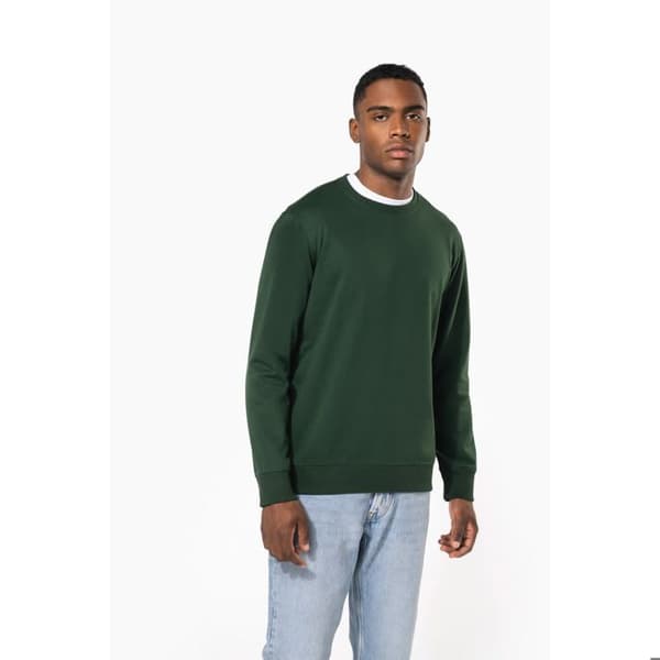 Återvunnen sweatshirt med rund hals Kariban