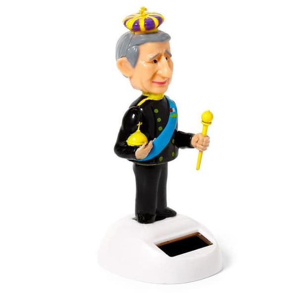 Kung Charles Solar Figurine