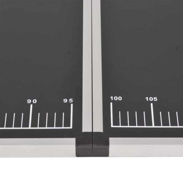 vidaXL Vikbart limbord MDF och aluminium 200 x 60 x 78 cm