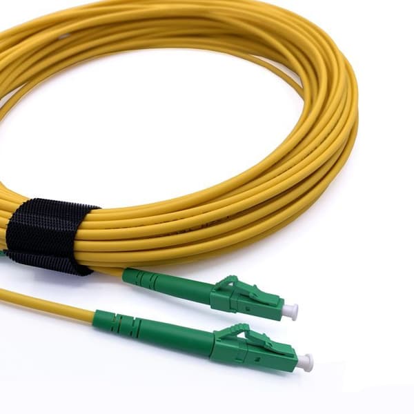 LC/APC till LC/APC OS2 Simplex Fiberkabel (Ref:2886) - 2M