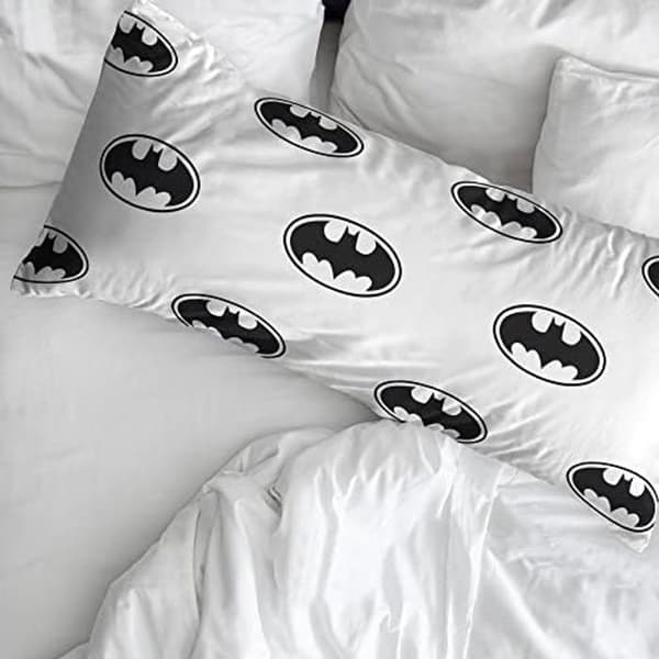 Kuddfodral - BELUM - Batman Basic - 100% Bomull - 90 cm - Maskintvättbar