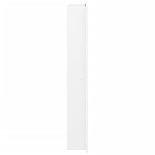 Mat vit duschnisch 32x62x9 cm rostfritt stål