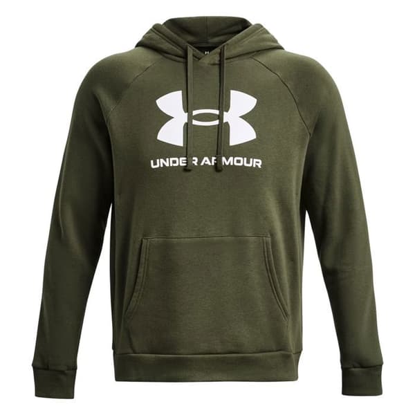 Capot Under Armour Rival Fleece Logo Hd, Grön, Herr