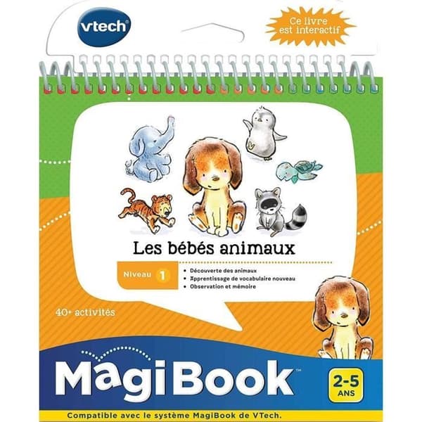 VTECH - Interaktiv Bok Magibook - De Små Djuren