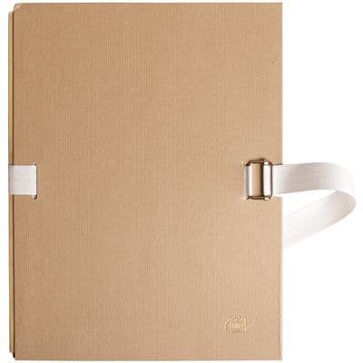 Stretchig kraftpapper med duk baksida 24x32
