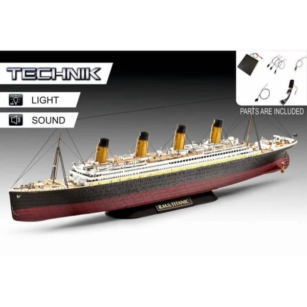 RMS Titanic - Teknik