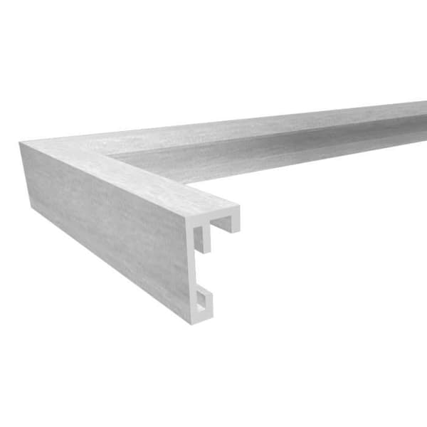 Bildram - STOLPROFIL AJ - Aluminiumramar 29,7x42 - Stålfärg - Grå - Elegans - Chic