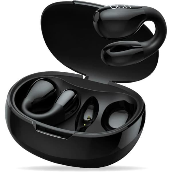 Bluetooth-hörlurar - DCU TECNOLOGIC - CLIP BUDS - Autonomi 30h - Svettåliga - Bluetooth 5.3