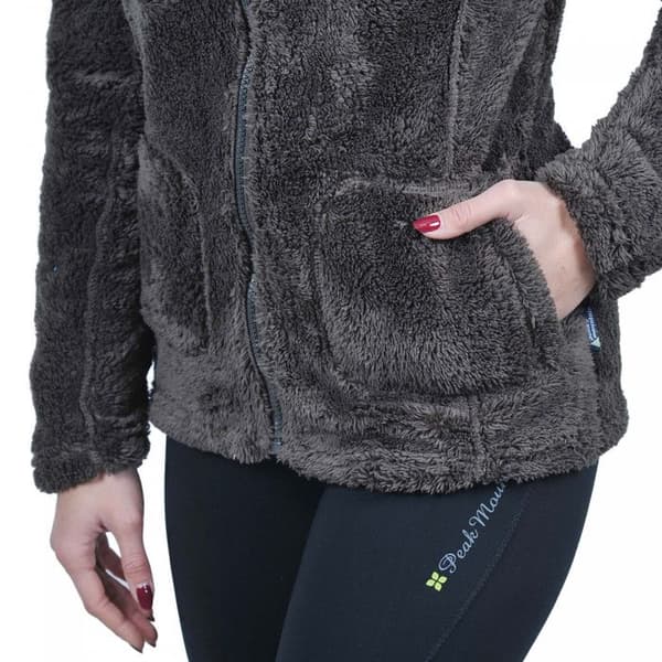 Peak Mountain Asana damfleece - brun - L