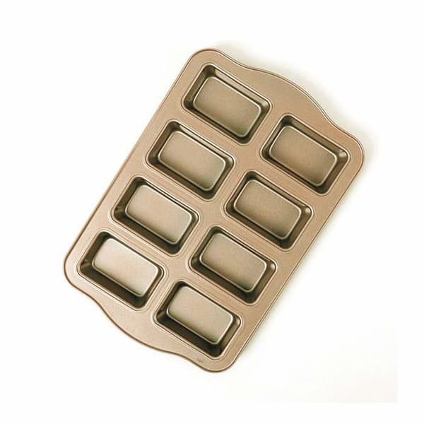 Kakform - Kilimazart - Mini brödform - Kolfiber - Non-stick - 8 hål