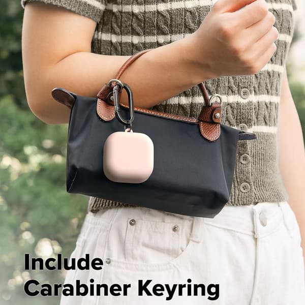 Ringke Silikonfodral för Samsung Galaxy Buds 4 Pro - Pink Sand