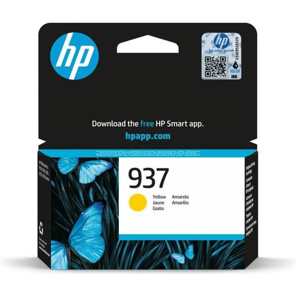 Hp 937 GUL bläckpatron