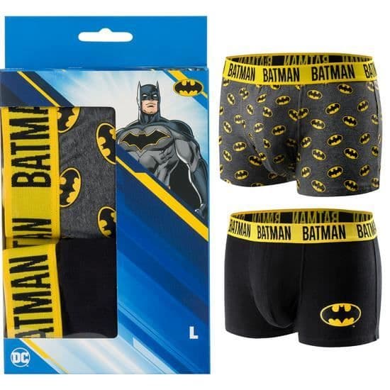 SOXO Set med 2x boxers för män Batman Presentidé