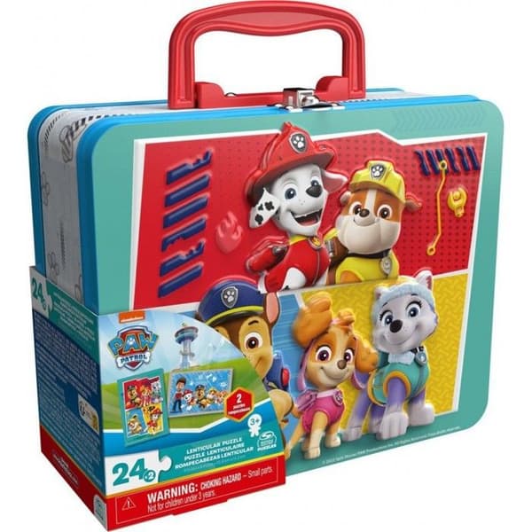 Pussel - SPIN MASTER - Paw Patrol - 2 Pussel - 24 Bitar - Spektakulär 3D