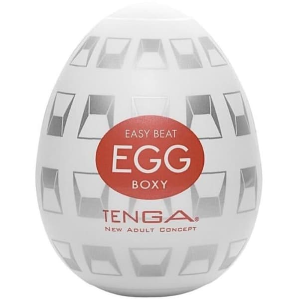 Masturbator - TENGA - STROKER UF TENGA BOXY - Vit - Engångsbruk - För vuxna