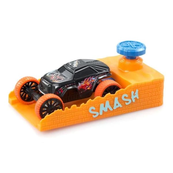 Friktionsbilar - EXOST SMASH - Mega Pack Booster - 4 små bilar, 2 boosters och tillbehör
