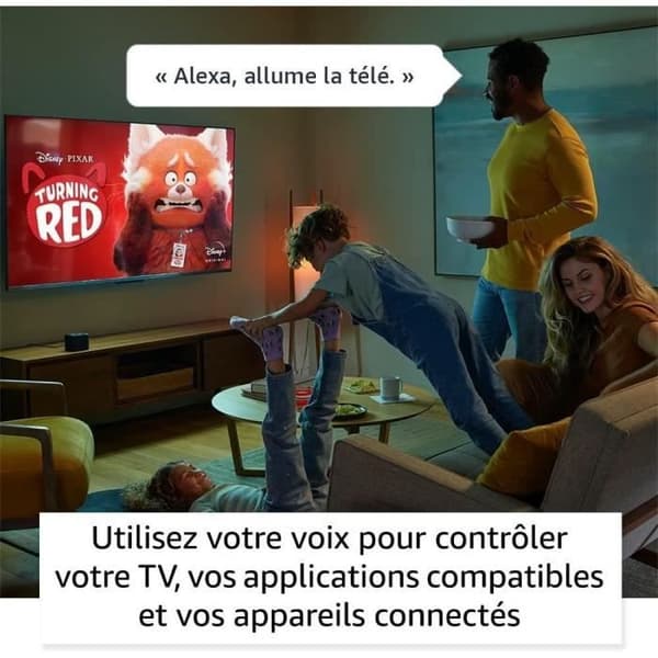 Fire TV Cube - AMAZON - Med Alexa - Wifi 6E - 4K Ultra HD - Svart