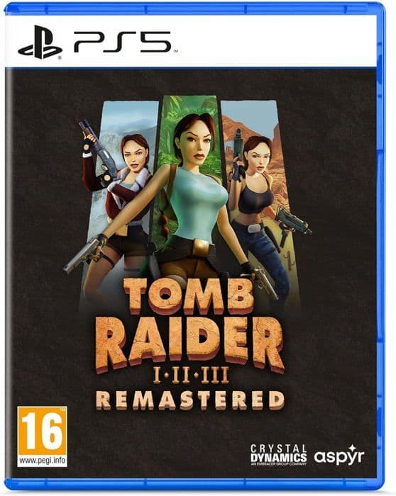Spel - Tomb Raider - I-III Remastered - PS5 - Äventyr - Blu-Ray - Importversion