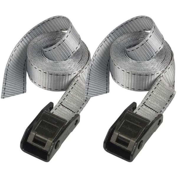 MASTER LOCK Paket med 2 bagageremmar - 2,5 mx 25 mm