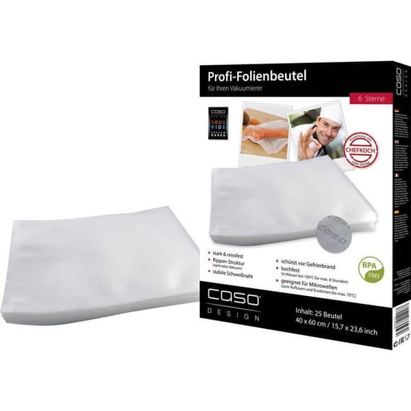 Souvide-påsar CASO 1218 25 st.