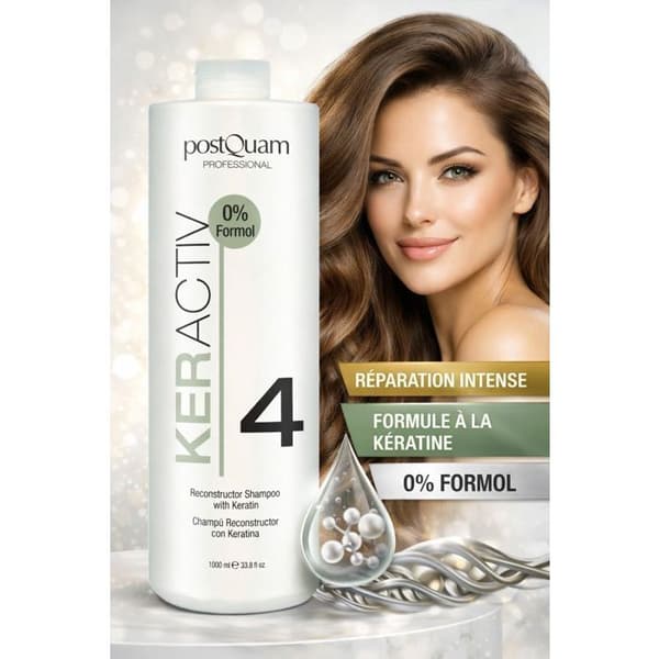 RECONSTRUCTIVE SHAMPOO MED KERATIN 1000ML
