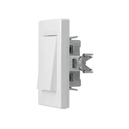 Switch + ram, vit Schneider Asfora EPH0500121