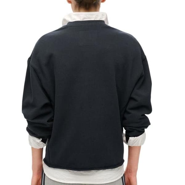 Sweat Marine Kvinna Superdry Crop