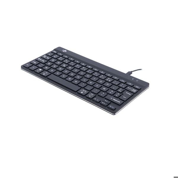 R-Go Compact Break (svart, med sladd, AZERTY - FR)