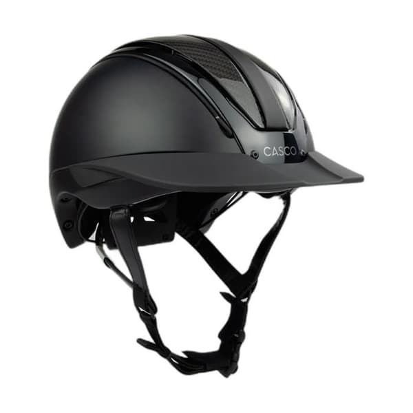 Ridhjälm Casco Duell One Carbon - svart