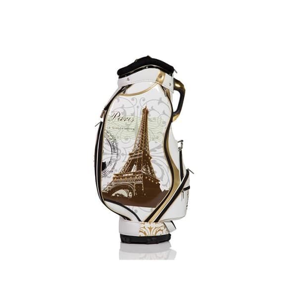 JuCad Luxury Paris golfväska - guld - TU