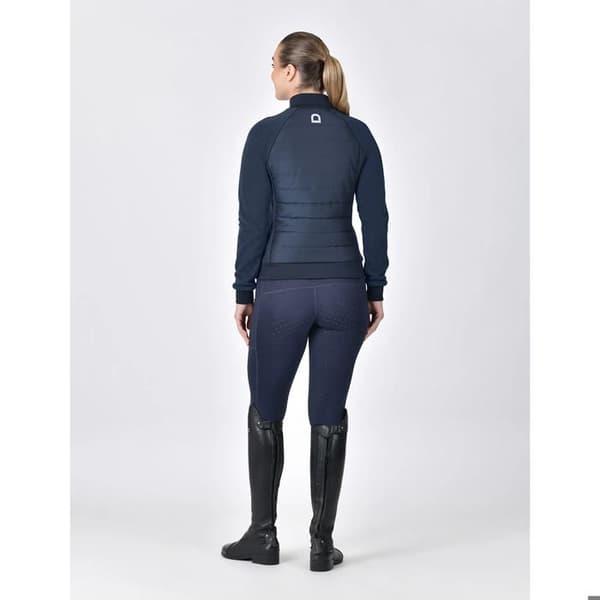 Dublin Hybrid dam ridjacka med full zip