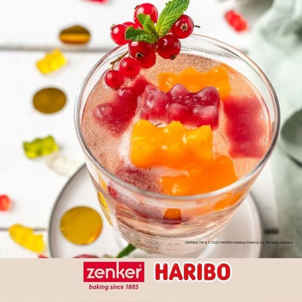 Iskubsform med 12 formar i björnsform Zenker Haribo