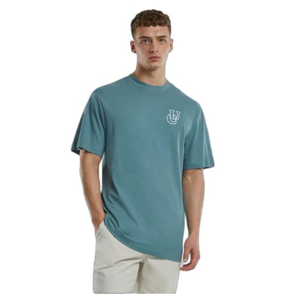 T-shirt Urban Classics Shiny Logo Tall