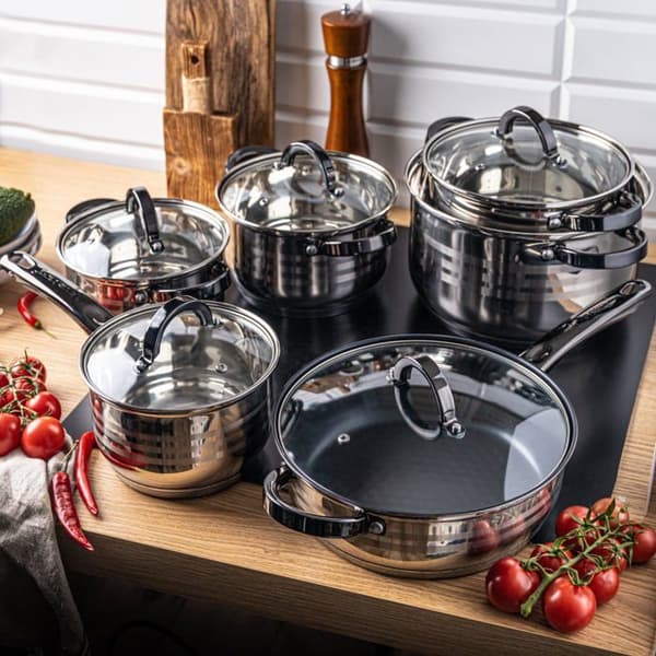 Bestickshållare - Klausberg - KB-7702 - Stål - 12 delar - Chic elegans