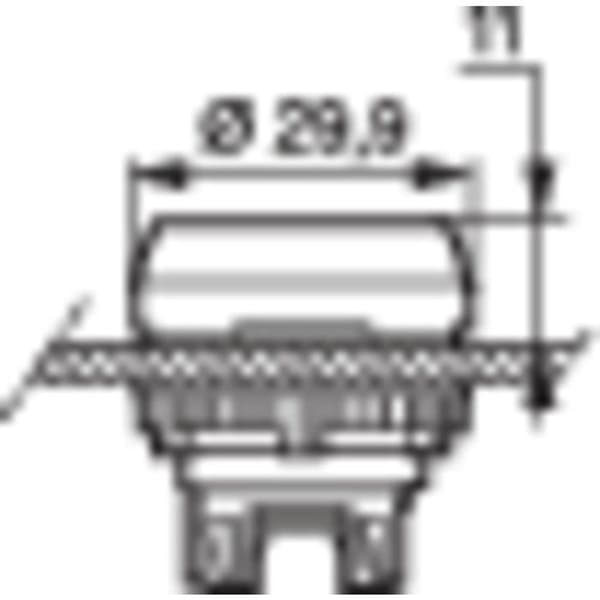 Baco Switch - 224002 - Drucktaster Grün L21AH20 1 St. ()