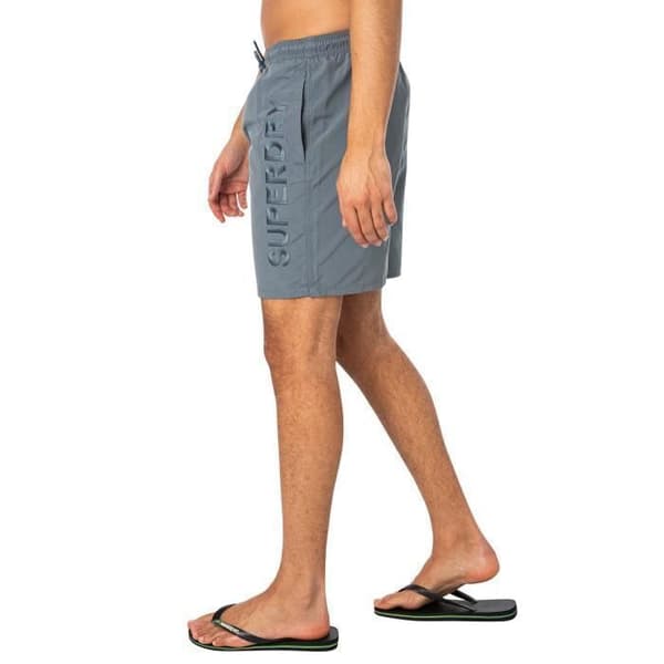 Short De Bain Premium EMB 17 - Superdry - Man - Grå