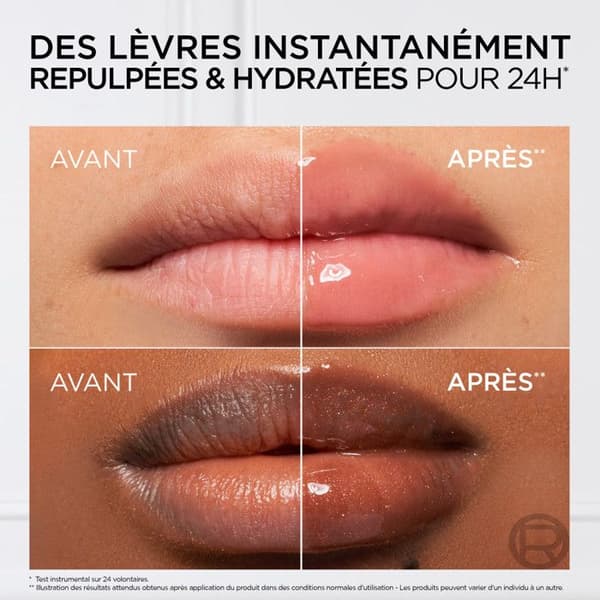 L'Oréal Paris Plump Ambition Läppolja 101 Kristallklar 5ml