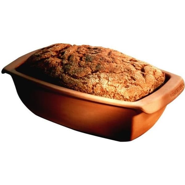 Brödform - ROMERTOPF - Bröd - 32,5 x 16,5 x 10 cm - Ren lera - Glaserad