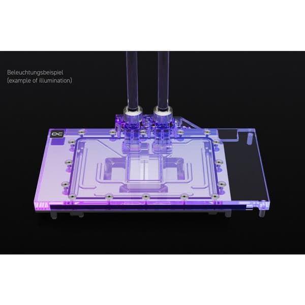 Vattenblock GPU Alphacool - Vattenblock VGA Eisblock Aurora RTX 4090 AMP med Baksida