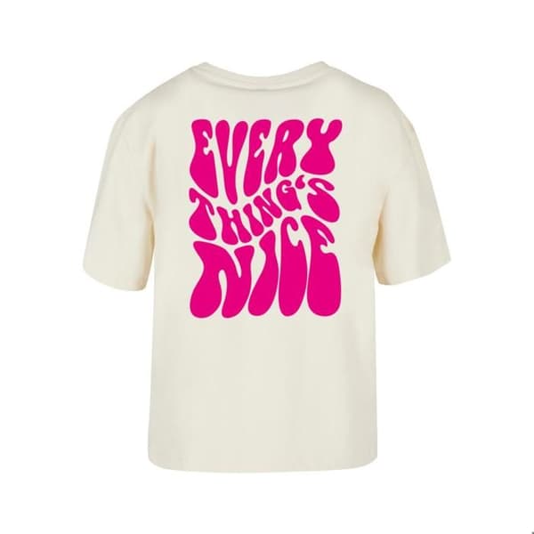 T-shirt dam Miss Tee Everything's Nice