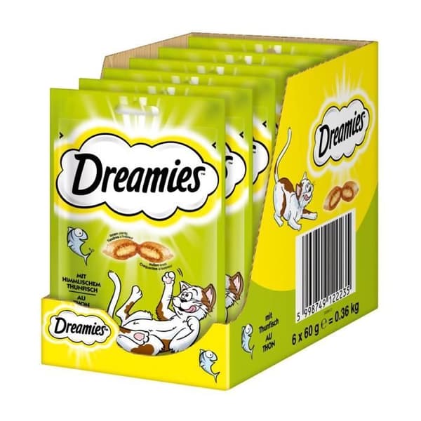 Dreamies 122235 - KVM SWITCH - med tonfisk - 6 x 60 g