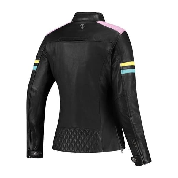 Motorcykeljacka i läder för kvinnor Rusty Stitches Jack Joyce V2