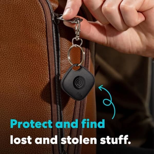 Tile Mate 2024 – Tracker Bluetooth Nyckeldetektor Rosa (Pink Punch) — IP68, batteritid 3 år