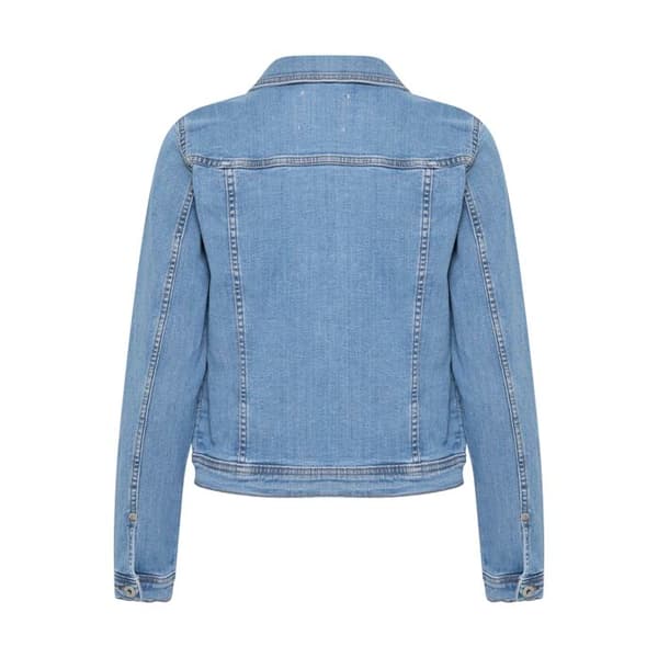 Jeansjacka dam Ichi Stampe