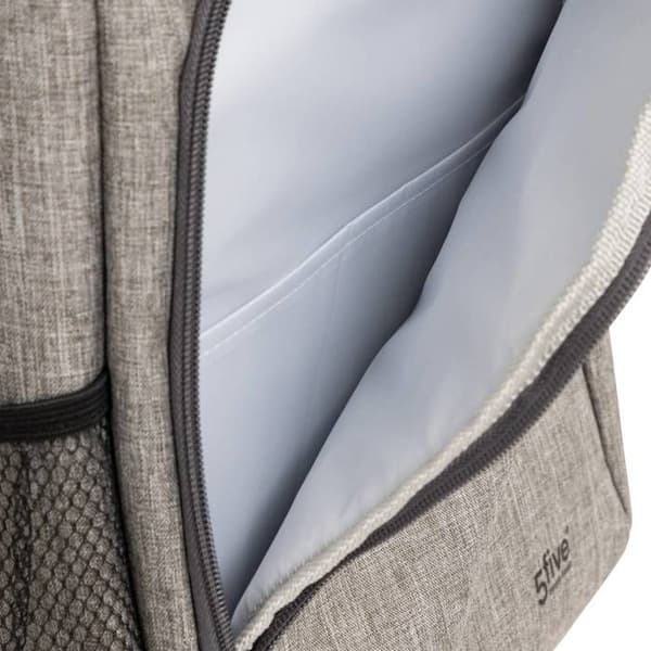 Isolerad ryggsäck grå 18cm - 5 five simply smart