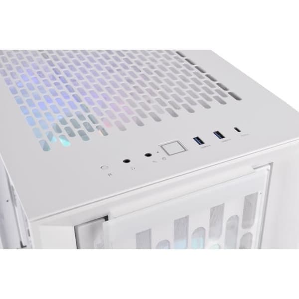 PC-fodral - THERMALTAKE - CTE T500 TG ARGB Snow (Vit) - Stort torn - E-ATX-format
