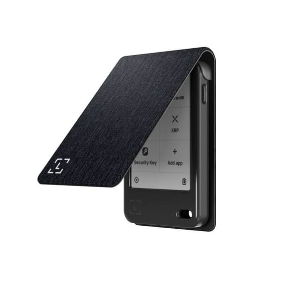Kryptovaluta plånbok Ledger Magnetic Folio för Nano Gen5 - Kolgrå