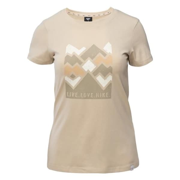T-shirt dam Hi-Tec Aldys - peyote