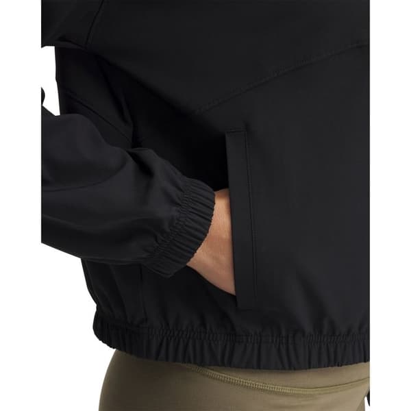 Zipjacka - UNDER ARMOUR - Rival - Dam - Svart - Återvunnen polyester ≥80%